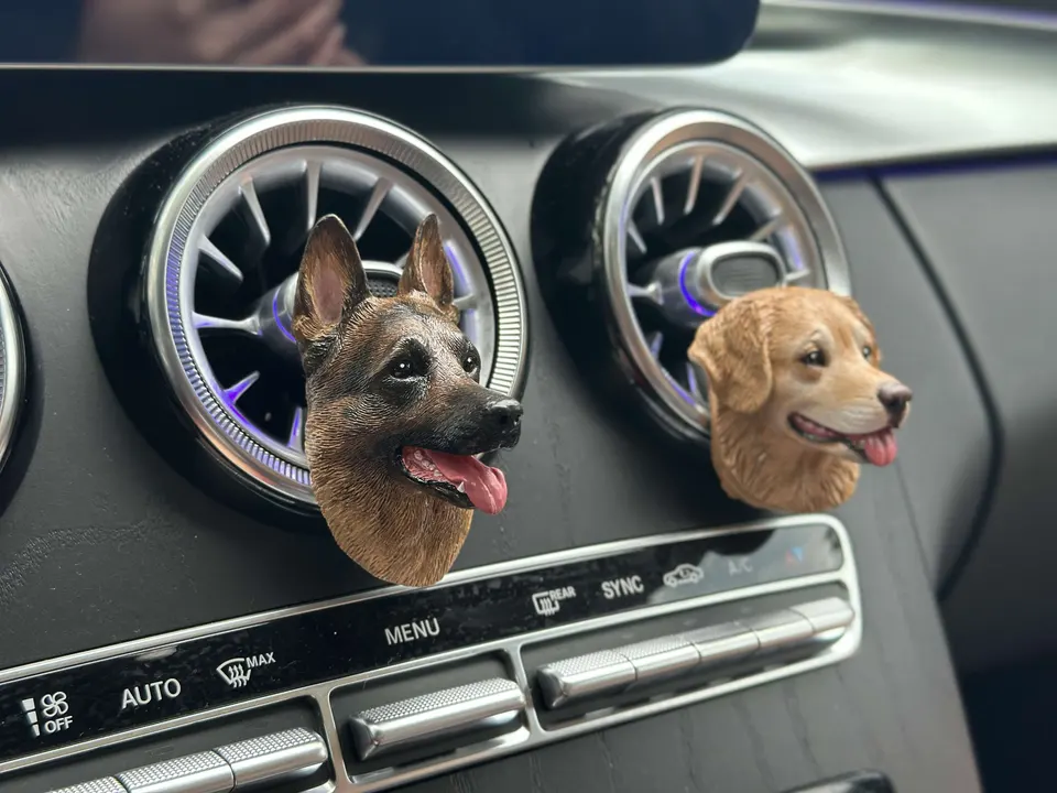Custom Dog Car Air Freshener