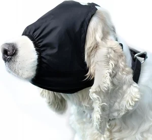Dog Calming Cap Anti Car Sickness Eye Mask 01